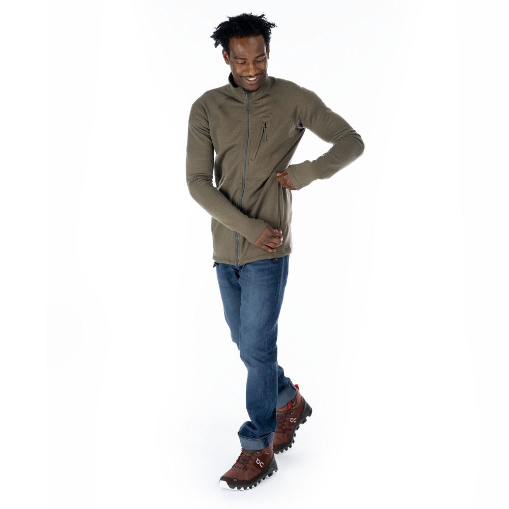 Artilect Eldorado 310 Merino Jacket Deep Olive 2211207-DPO fleeces en truien online bestellen bij Kathmandu Outdoor & Travel