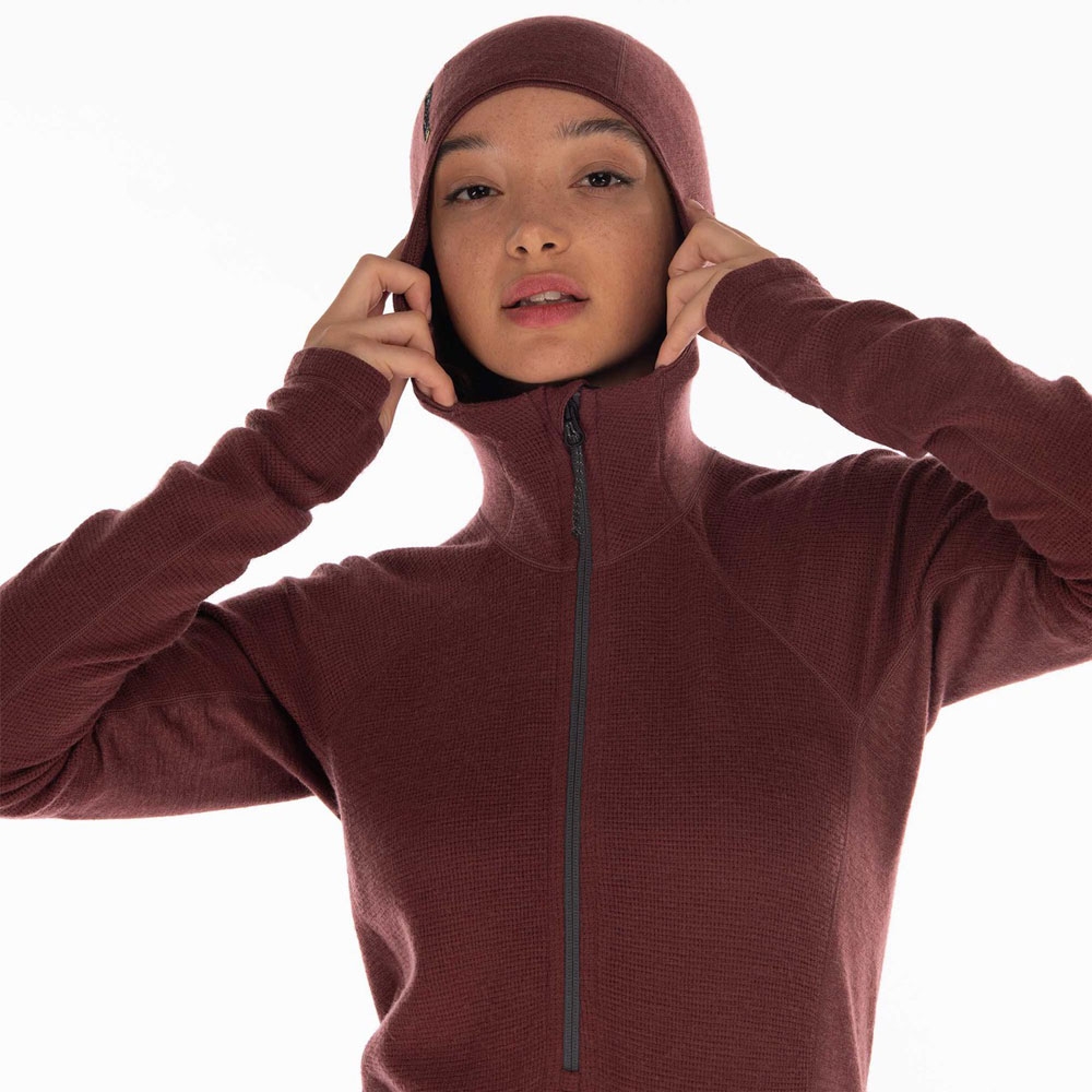 Artilect Sundown 250 1/2 Zip Women's Andorra/Black 2212201-AR-BK fleeces en truien online bestellen bij Kathmandu Outdoor & Travel