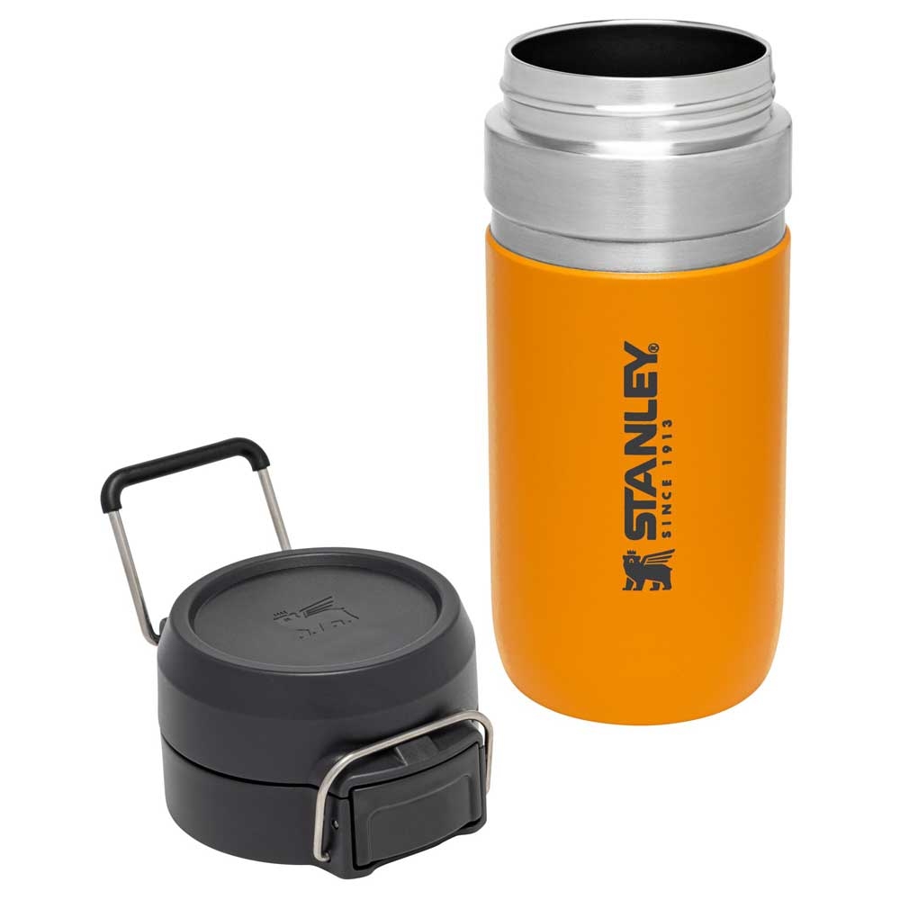 Stanley Stanley The Quick Flip Go 0,47l 10-09148-027 drinkflessen en thermosflessen Stanley The Quick Flip Go 0,47l Saffron 10-09148-027 drinkflessen en thermosflessen online bestellen bij Kathmandu Outdoor & Travel
