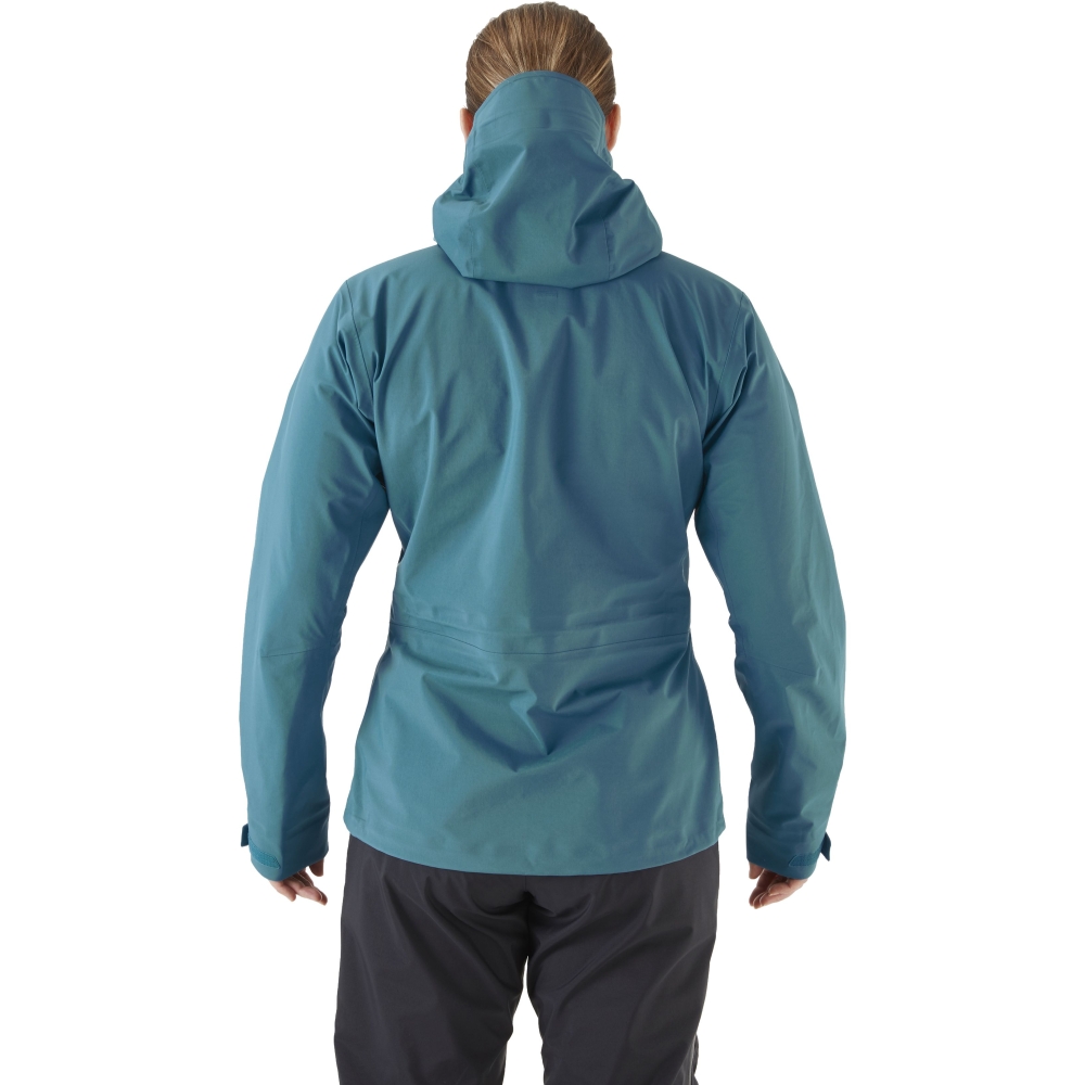 Rab Rab Kangri Jacket GTX Women's QWH-02-MRB jassen Rab Kangri Jacket GTX Women's Marina Blue QWH-02-MRB jassen online bestellen bij Kathmandu Outdoor & Travel