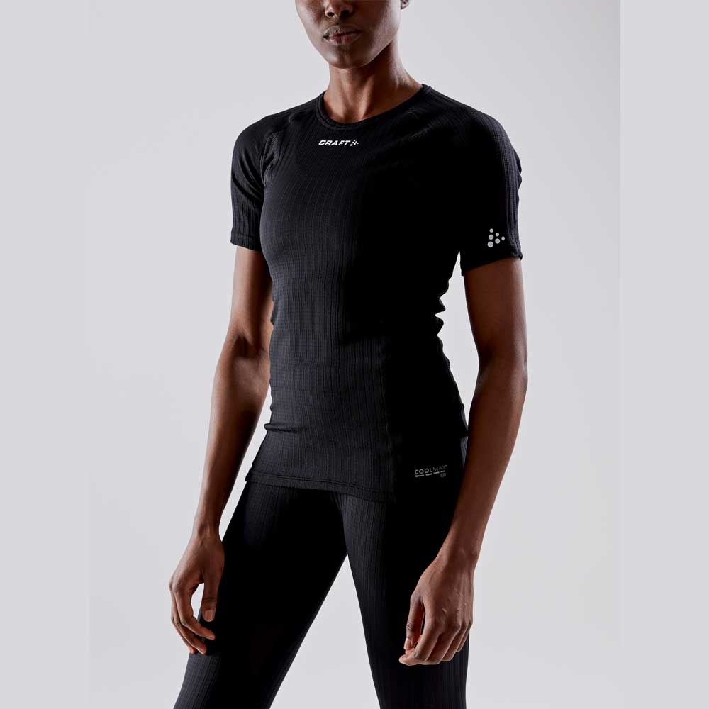 Craft Craft Active Extreme X Short Sleeve Women's 1909672-999000 onderkleding/thermokleding Craft Active Extreme X Short Sleeve Women's Black 1909672-999000 onderkleding/thermokleding online bestellen bij Kathmandu Outdoor & Travel