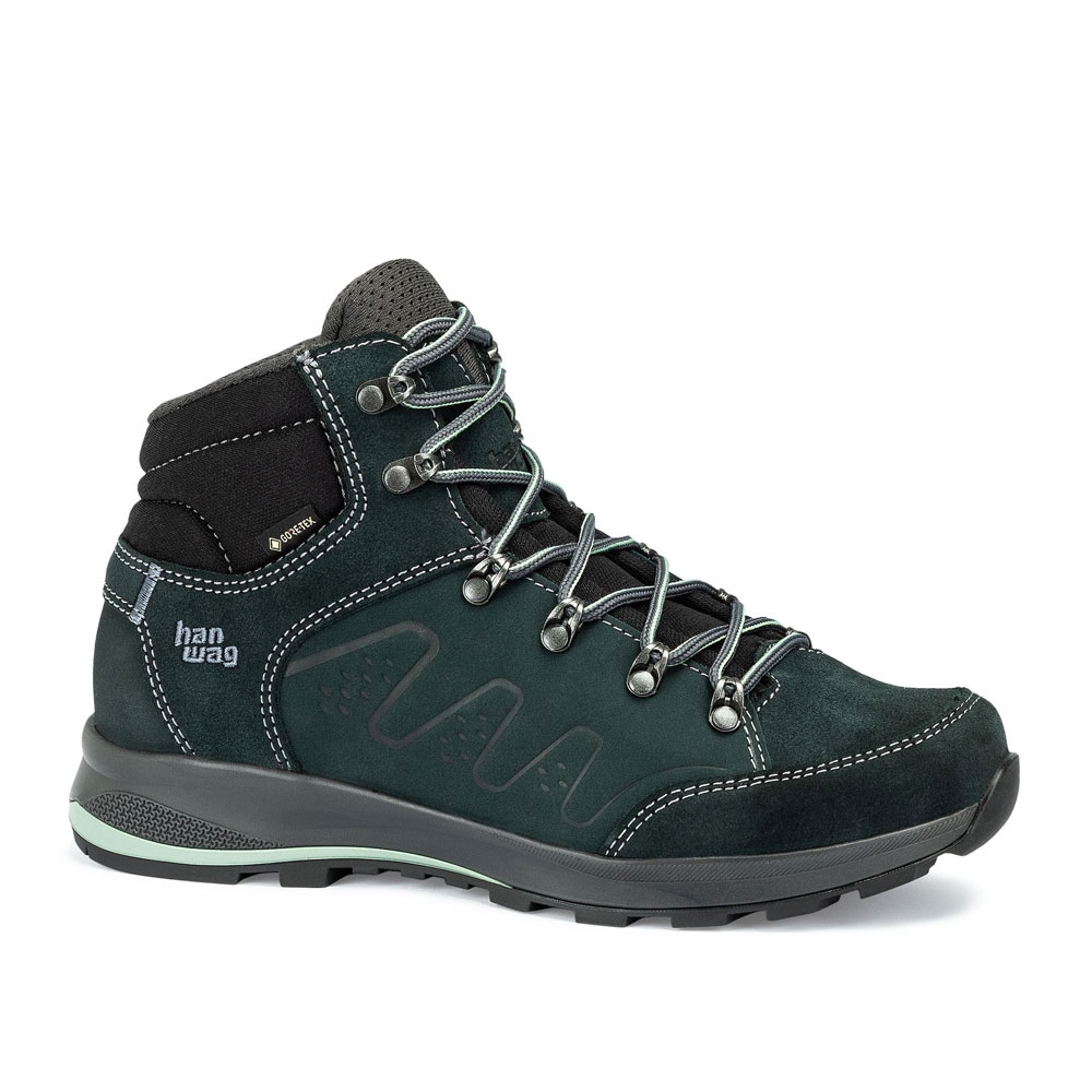 Hanwag Hanwag Torsby Lady GTX 203701-492494 wandelschoenen dames Hanwag Torsby Lady GTX Petrol/Mint 203701-492494 wandelschoenen dames online bestellen bij Kathmandu Outdoor & Travel
