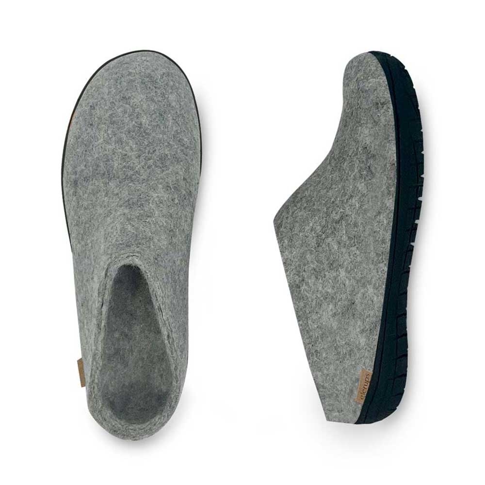 Glerups Glerups Slip-On Rubber BR01-02-GREY/BLKRUB pantoffels en huissokken Glerups Slip-On Rubber Grey BR01-02-GREY/BLKRUB pantoffels en huissokken online bestellen bij Kathmandu Outdoor & Travel
