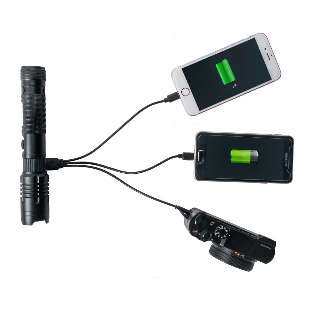 Origin Outdoor Origin Outdoor Led Flashlight 'Powerbank' 1000 lumen 012550 verlichting Origin Outdoor Led Flashlight 'Powerbank' 1000 lumen Black 012550 verlichting online bestellen bij Kathmandu Outdoor & Travel