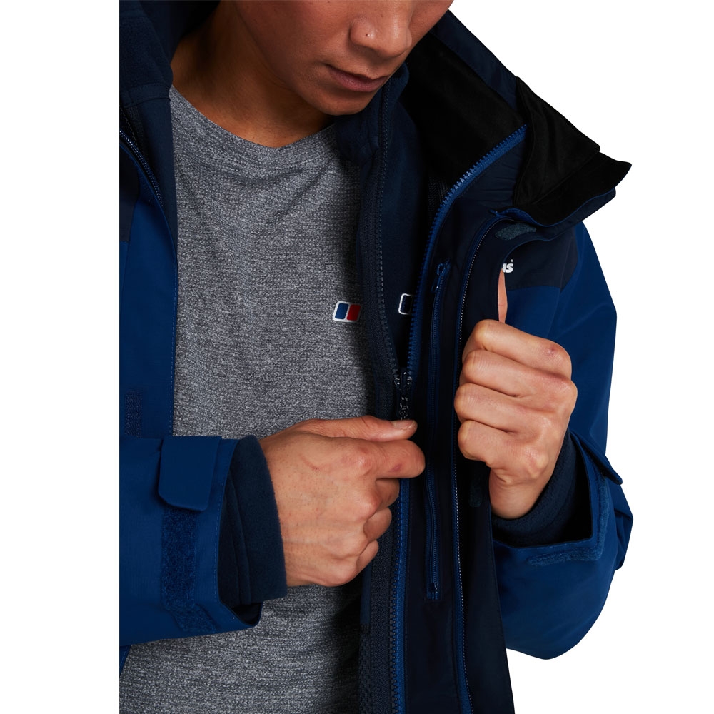 Berghaus Hillwalker Jacket IA Deep Water/Dusk 22242-AP7 jassen online bestellen bij Kathmandu Outdoor & Travel