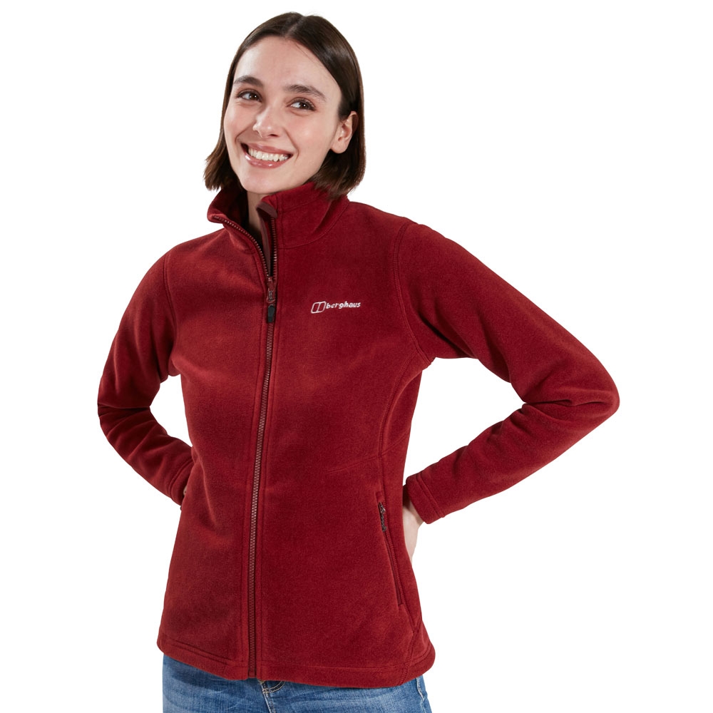 Berghaus Prism Polartec InterActive Jacket Women's Syrah 22264-X60 fleeces en truien online bestellen bij Kathmandu Outdoor & Travel