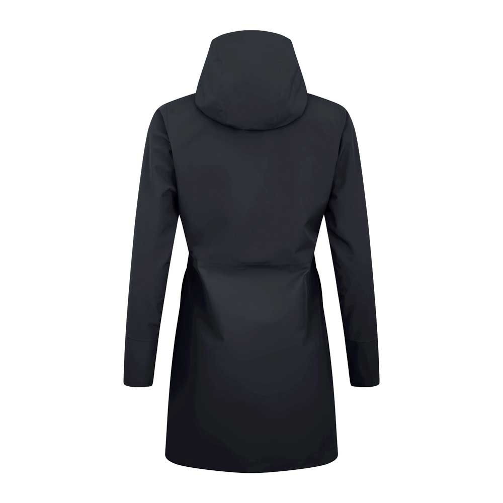 Berghaus Berghaus Omeara Long Jacket Women's A001056-BP6 jassen Berghaus Omeara Long Jacket Women's Jet Black A001056-BP6 jassen online bestellen bij Kathmandu Outdoor & Travel