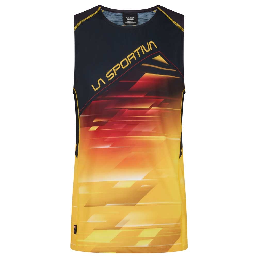 La Sportiva La Sportiva Slipstream Tank P41-999100 shirts en tops La Sportiva Slipstream Tank Black/Yellow P41-999100 shirts en tops online bestellen bij Kathmandu Outdoor & Travel