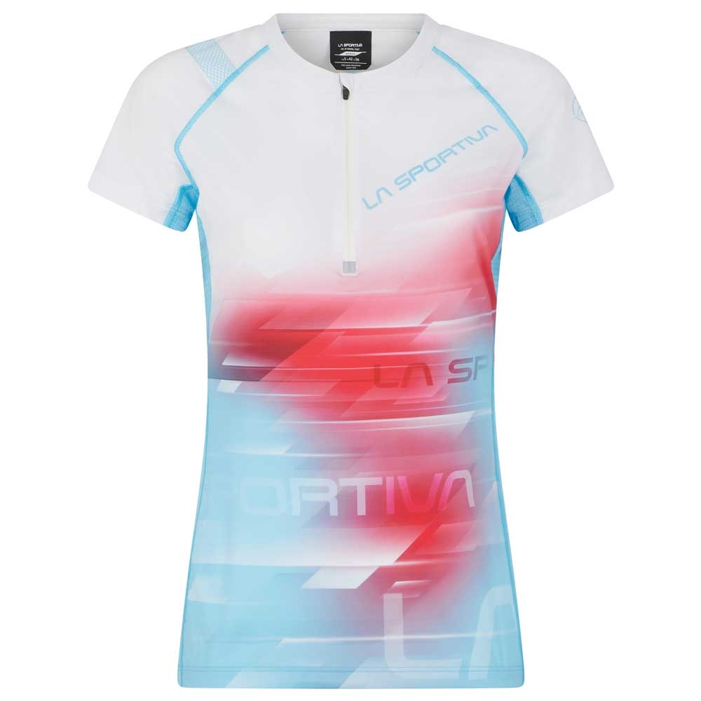 La Sportiva La Sportiva Veloce T-Shirt Women's Q24-602000 shirts en tops La Sportiva Veloce T-Shirt Women's Malibu Blue/White Q24-602000 shirts en tops online bestellen bij Kathmandu Outdoor & Travel