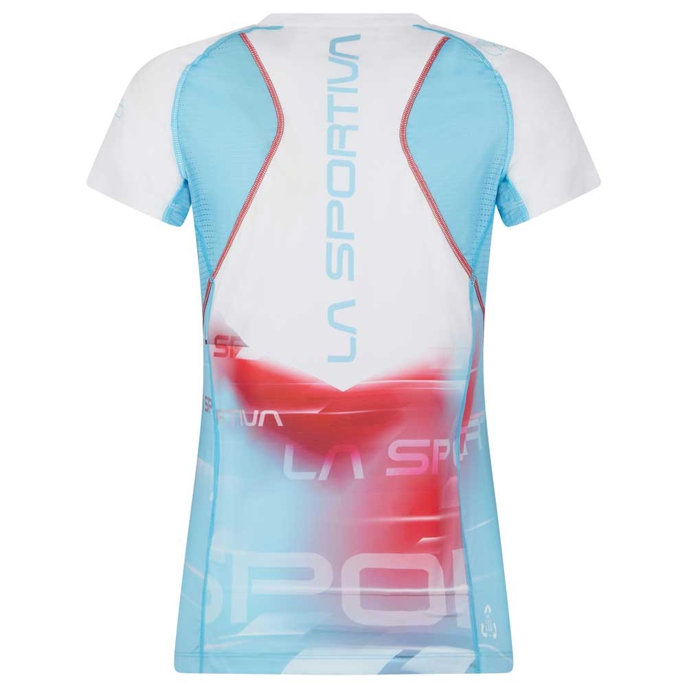 La Sportiva La Sportiva Veloce T-Shirt Women's Q24-602000 shirts en tops La Sportiva Veloce T-Shirt Women's Malibu Blue/White Q24-602000 shirts en tops online bestellen bij Kathmandu Outdoor & Travel