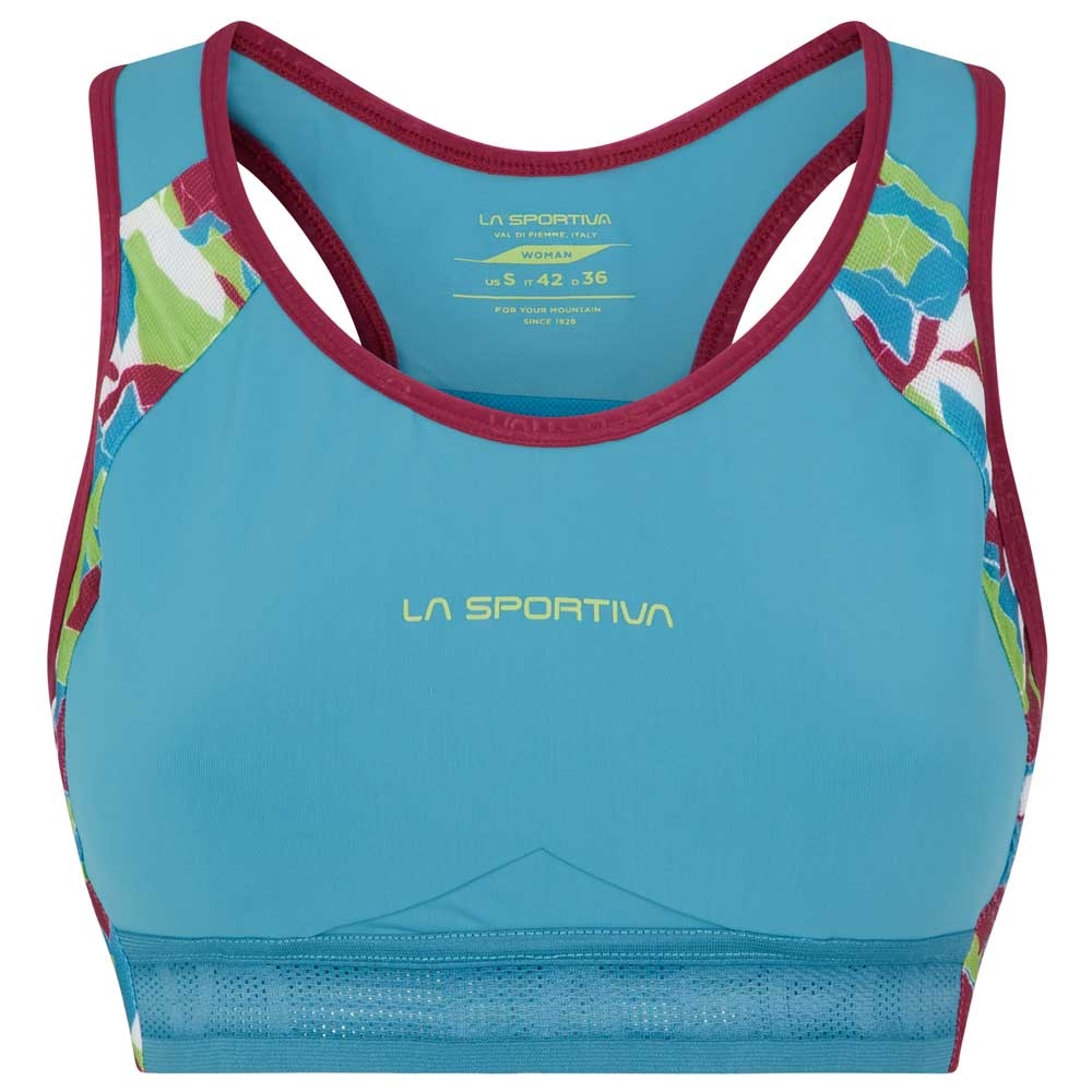 La Sportiva La Sportiva Hover Top Women's Q25-624709 onderkleding/thermokleding La Sportiva Hover Top Women's Topaz/Lime Green Q25-624709 onderkleding/thermokleding online bestellen bij Kathmandu Outdoor & Travel