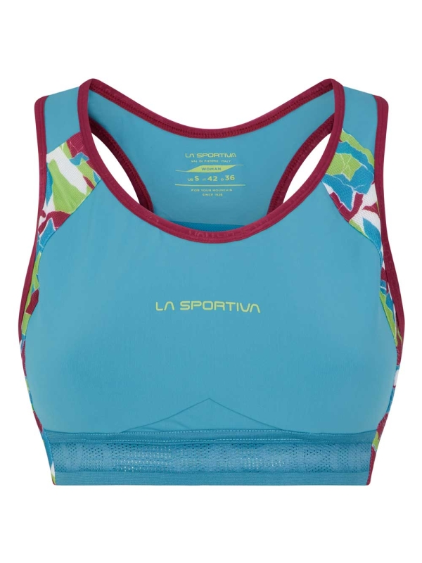 La Sportiva  Hover Top Women's Topaz/Lime Green