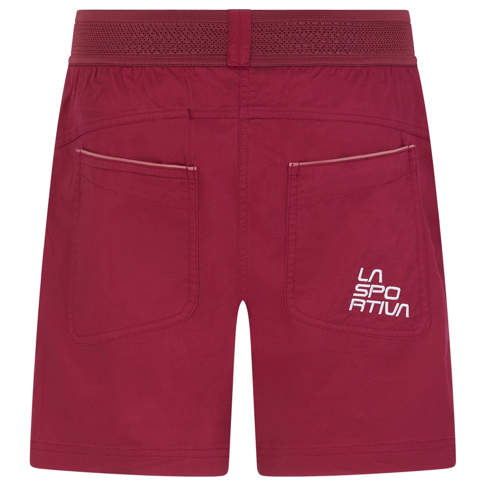 La Sportiva La Sportiva Onyx Short Women's O36-502405 broeken La Sportiva Onyx Short Women's Red Plum/ Blush O36-502405 broeken online bestellen bij Kathmandu Outdoor & Travel