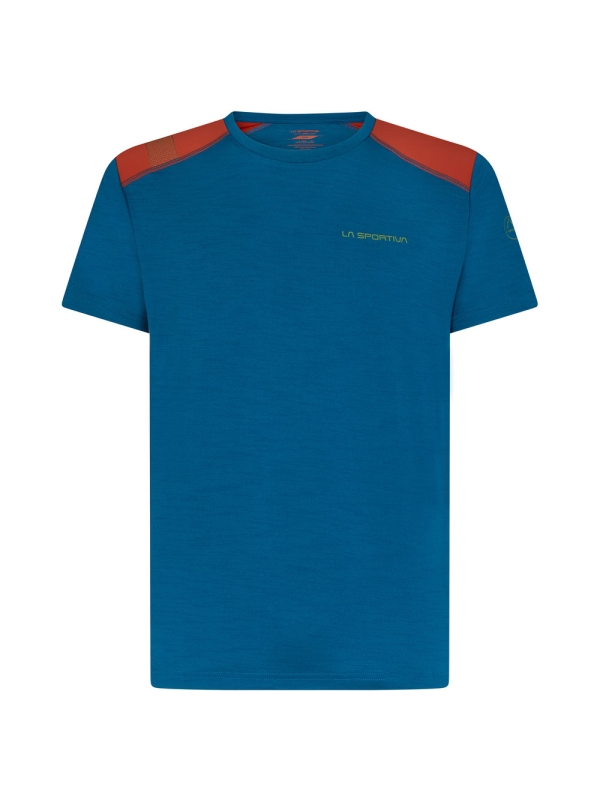 La Sportiva  Embrace T-Shirt Space Blue/Kale