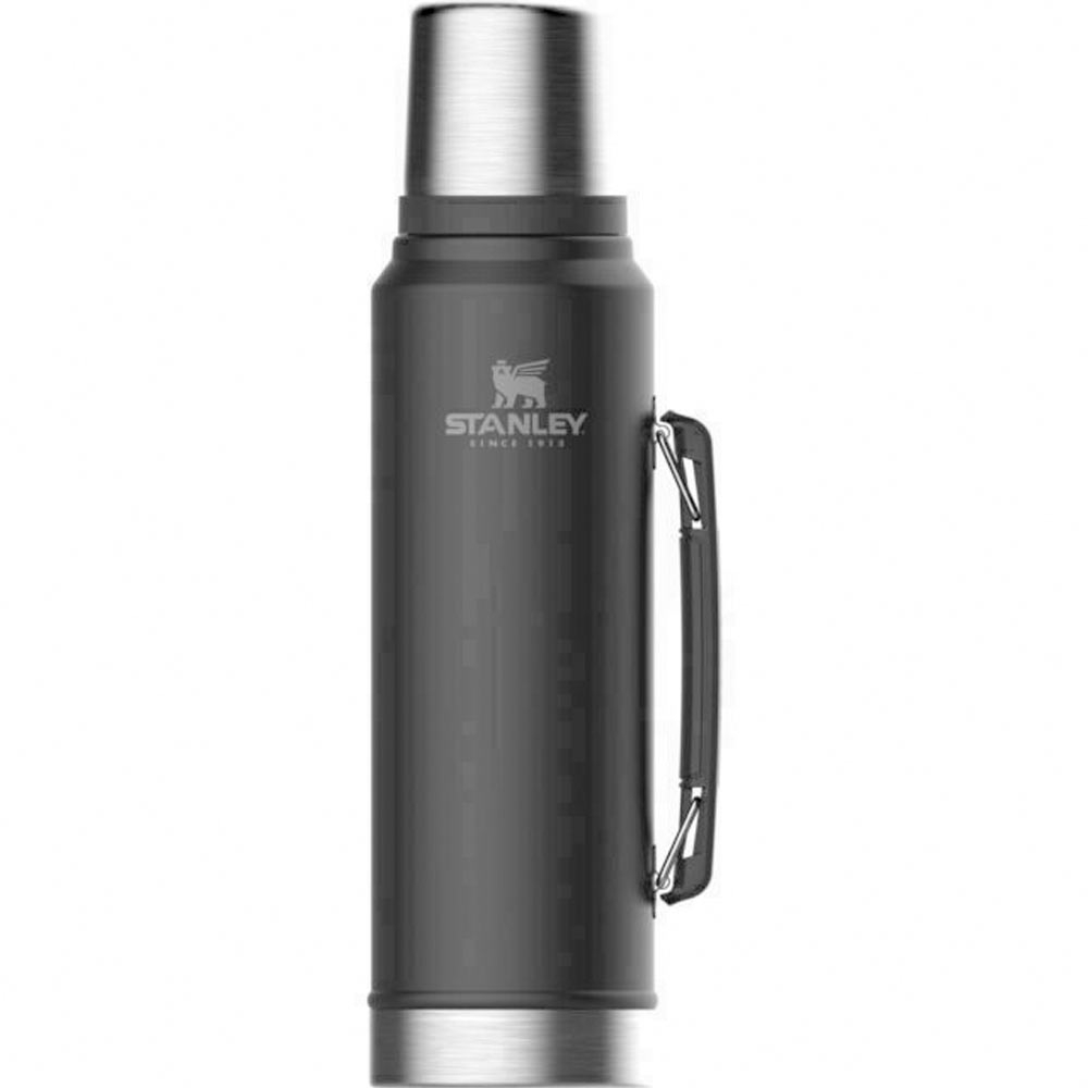 Stanley Stanley The Legendary Classic Bottle 1,0L 10-08266-002 drinkflessen en thermosflessen Stanley The Legendary Classic Bottle 1,0L Matte Black 10-08266-002 drinkflessen en thermosflessen online bestellen bij Kathmandu Outdoor & Travel