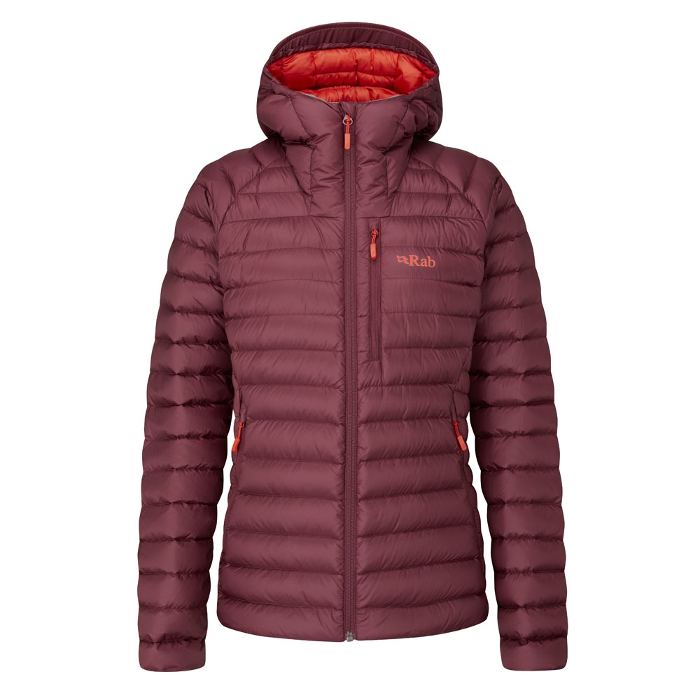 Rab Rab Microlight Alpine Jacket Women's QDB-13-DEH jassen Rab Microlight Alpine Jacket Women's Deep Heather QDB-13-DEH jassen online bestellen bij Kathmandu Outdoor & Travel