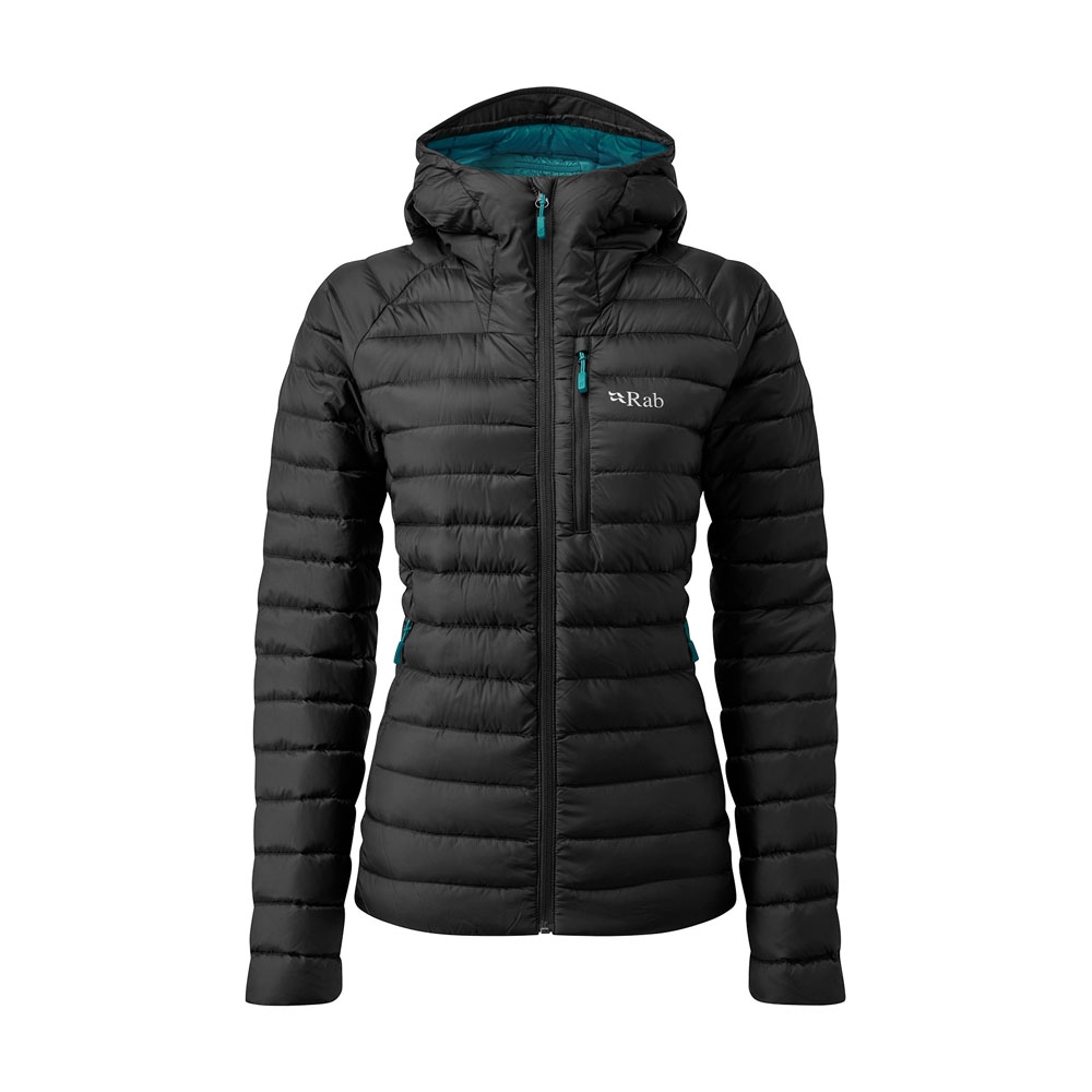 Rab Rab Microlight Alpine Jacket Women's QDB-13-BLK jassen Rab Microlight Alpine Jacket Women's Black QDB-13-BLK jassen online bestellen bij Kathmandu Outdoor & Travel