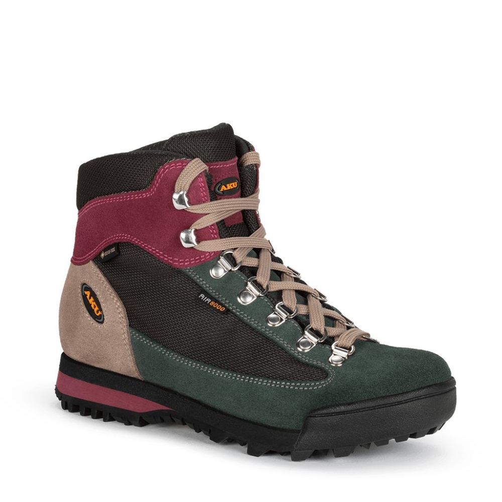 AKU AKU Ultra Light Original Gtx Women's 365.20-388 wandelschoenen dames AKU Ultra Light Original Gtx Women's Anthracite/Green 365.20-388 wandelschoenen dames online bestellen bij Kathmandu Outdoor & Travel