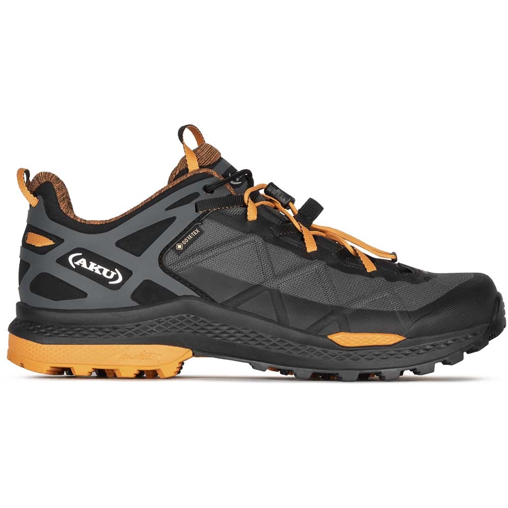 AKU AKU Rocket Dfs Gtx 726-108 wandelschoenen heren AKU Rocket Dfs Gtx Black/Orange 726-108 wandelschoenen heren online bestellen bij Kathmandu Outdoor & Travel
