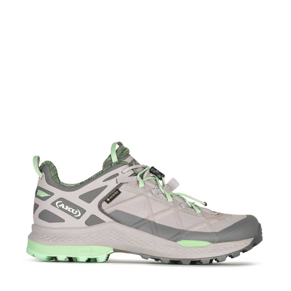 AKU AKU Rocket Dfs Gtx Women's 727-496 wandelschoenen dames AKU Rocket Dfs Gtx Women's Grey/Green 727-496 wandelschoenen dames online bestellen bij Kathmandu Outdoor & Travel