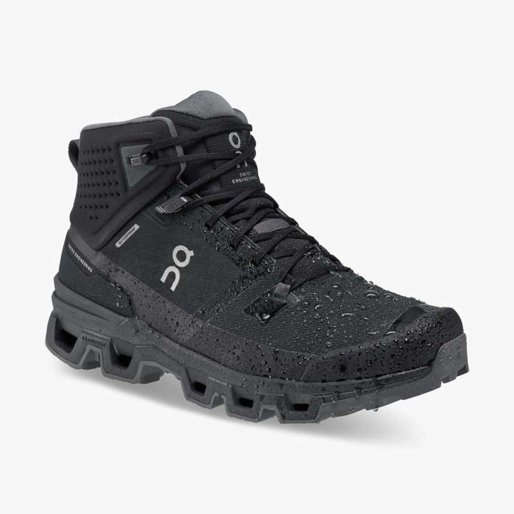 On-running On-running Cloudrock 2 Waterproof 63.98613 wandelschoenen heren On-running Cloudrock 2 Waterproof Black | Eclipse 63.98613 wandelschoenen heren online bestellen bij Kathmandu Outdoor & Travel