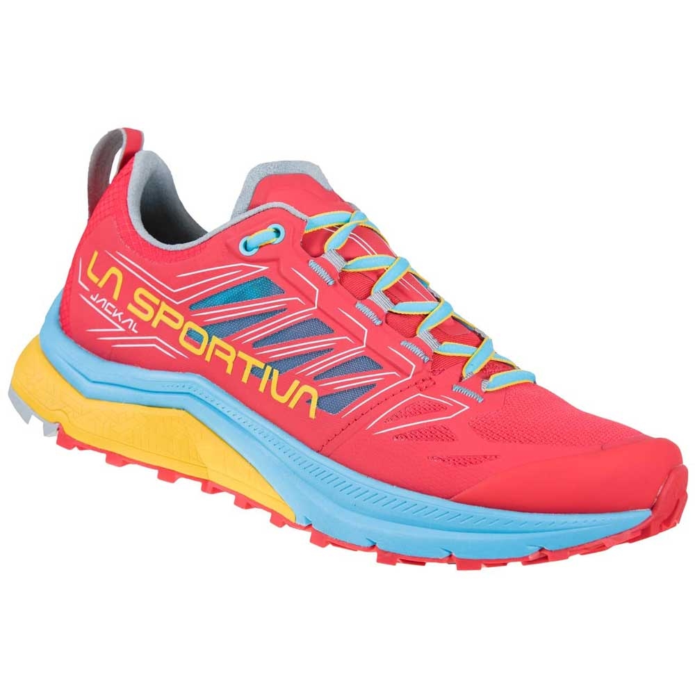 La Sportiva La Sportiva Jackal Women's 46C402602 wandelschoenen dames La Sportiva Jackal Women's Hibiscus/Malibu Blue 46C402602 wandelschoenen dames online bestellen bij Kathmandu Outdoor & Travel