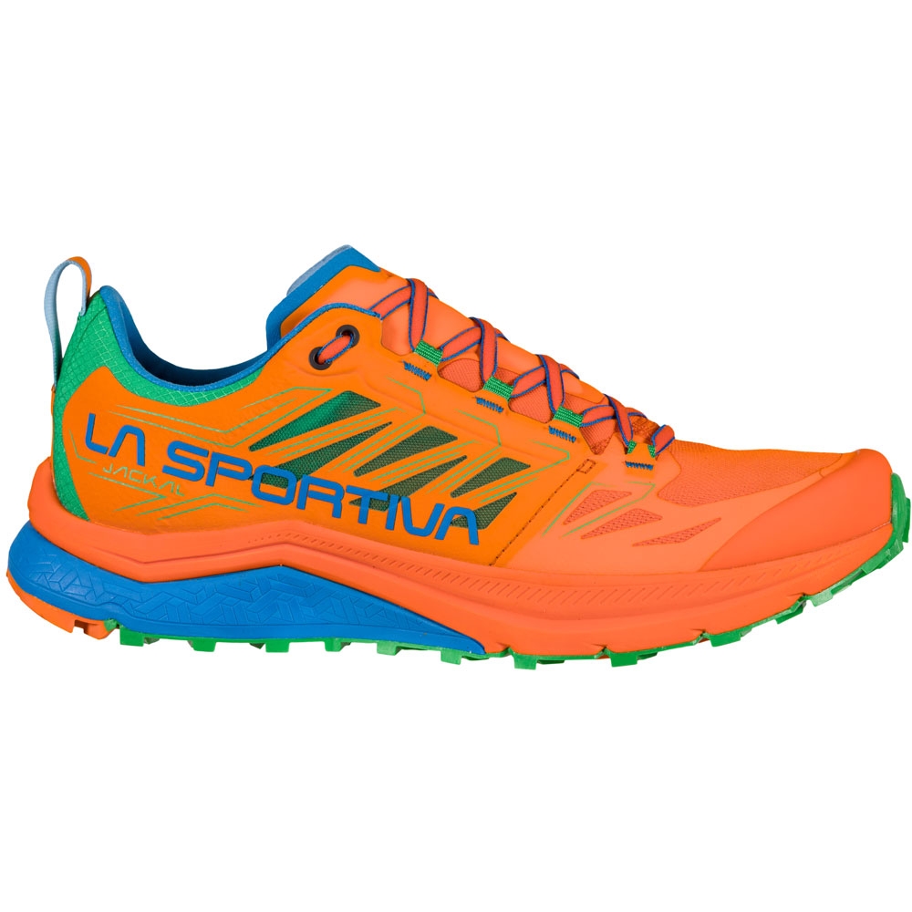 La Sportiva La Sportiva Jackal 46B304634 wandelschoenen heren La Sportiva Jackal Flame/Electric Blue 46B304634 wandelschoenen heren online bestellen bij Kathmandu Outdoor & Travel
