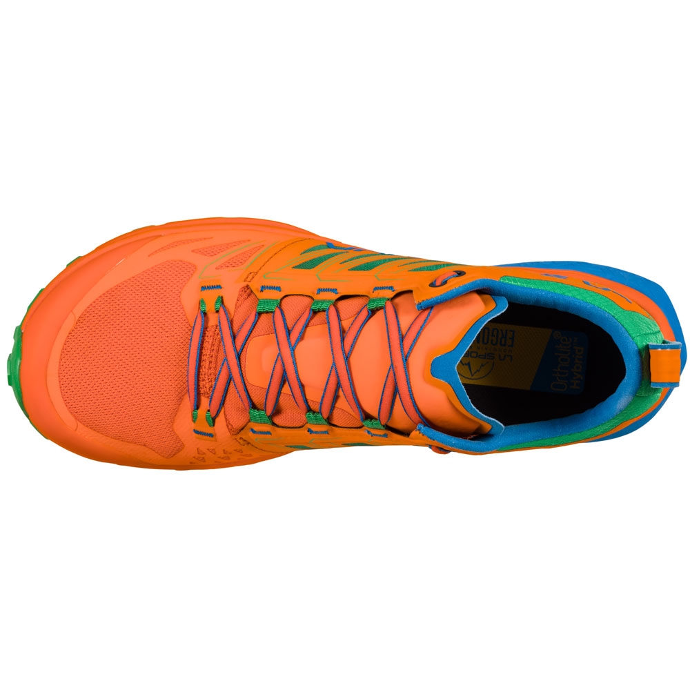 La Sportiva La Sportiva Jackal 46B304634 wandelschoenen heren La Sportiva Jackal Flame/Electric Blue 46B304634 wandelschoenen heren online bestellen bij Kathmandu Outdoor & Travel