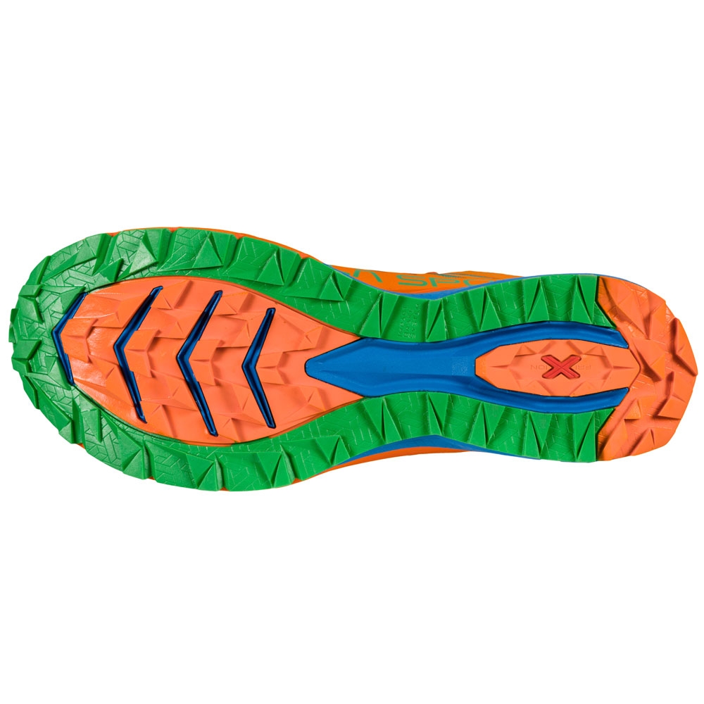 La Sportiva La Sportiva Jackal 46B304634 wandelschoenen heren La Sportiva Jackal Flame/Electric Blue 46B304634 wandelschoenen heren online bestellen bij Kathmandu Outdoor & Travel