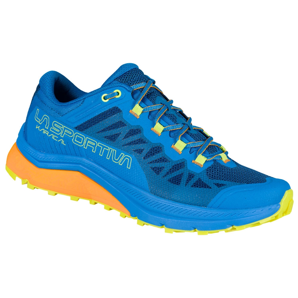 La Sportiva La Sportiva Karacal 46U634712 wandelschoenen heren La Sportiva Karacal Electric Blue/Citrus 46U634712 wandelschoenen heren online bestellen bij Kathmandu Outdoor & Travel