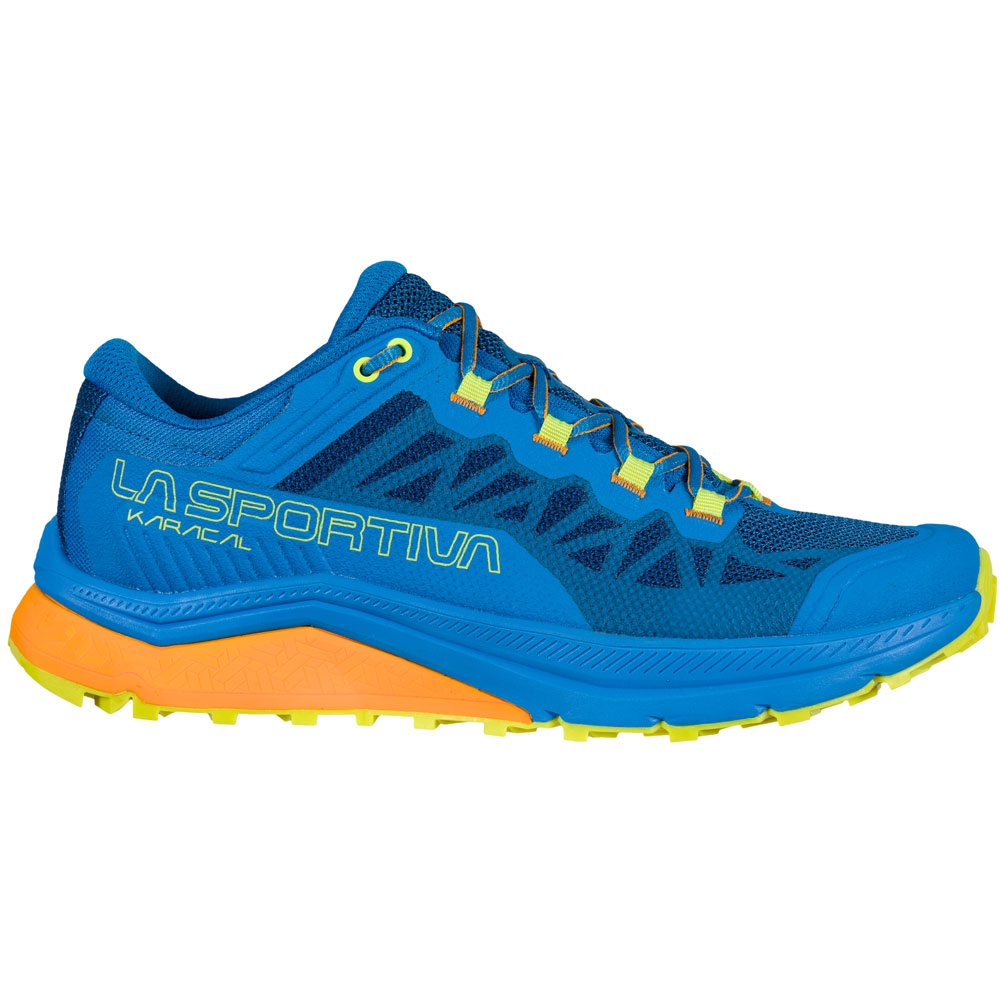 La Sportiva La Sportiva Karacal 46U634712 wandelschoenen heren La Sportiva Karacal Electric Blue/Citrus 46U634712 wandelschoenen heren online bestellen bij Kathmandu Outdoor & Travel