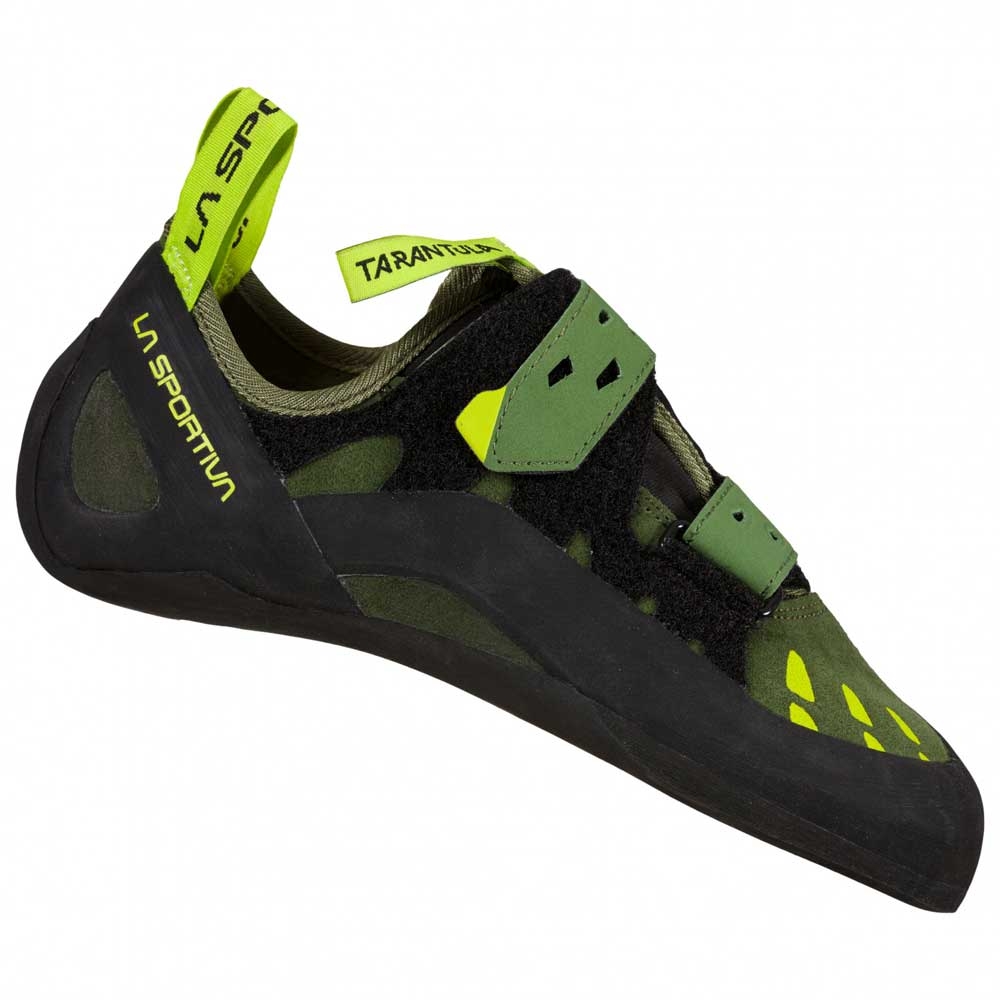 La Sportiva La Sportiva Tarantula 30J719720 klimschoenen La Sportiva Tarantula Olive/Neon 30J719720 klimschoenen online bestellen bij Kathmandu Outdoor & Travel