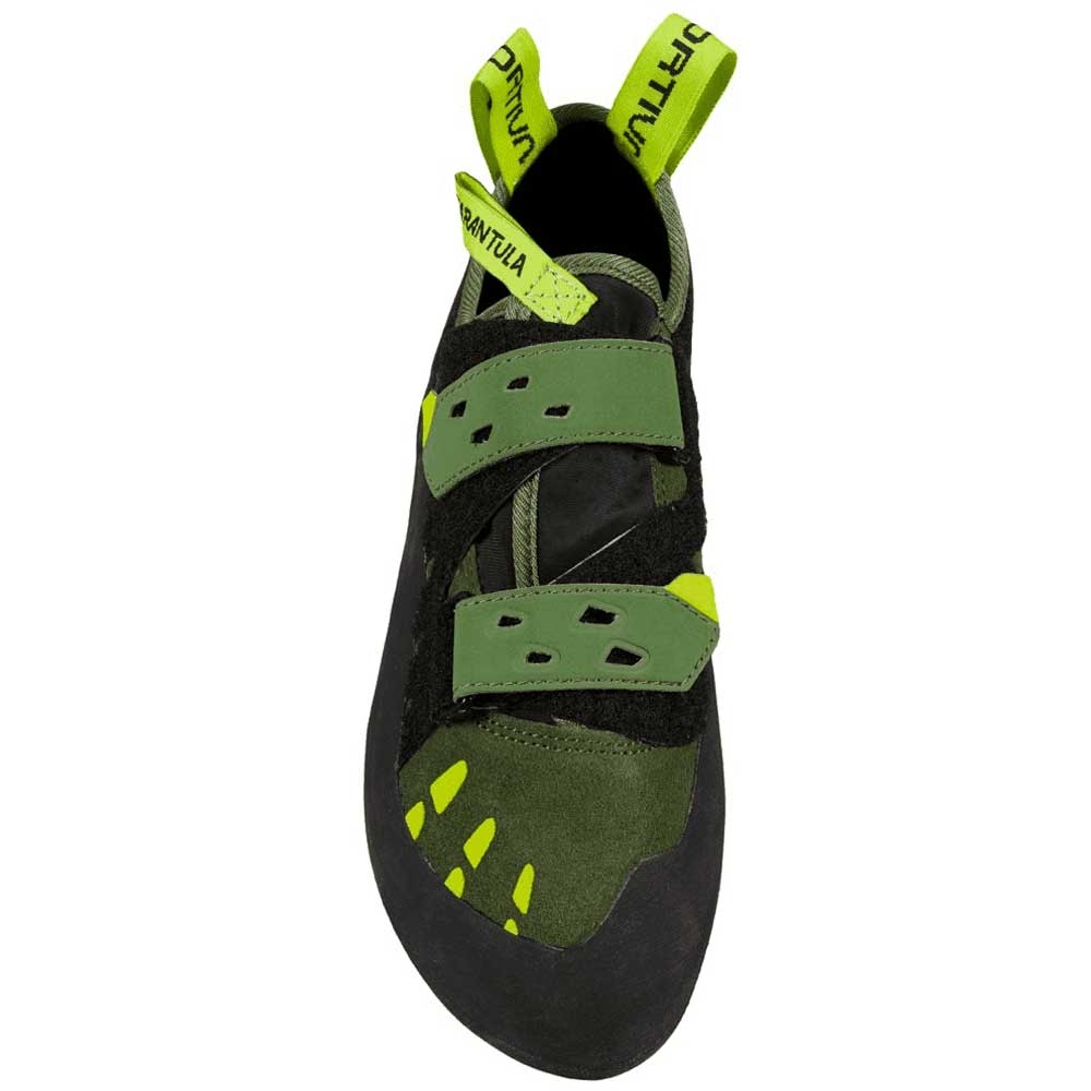 La Sportiva La Sportiva Tarantula 30J719720 klimschoenen La Sportiva Tarantula Olive/Neon 30J719720 klimschoenen online bestellen bij Kathmandu Outdoor & Travel