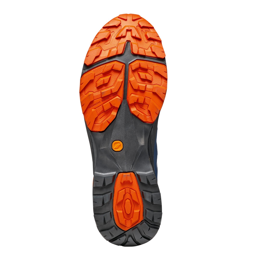 Scarpa Rush GTX blue/fiesta 33080G-M-923 wandelschoenen heren online bestellen bij Kathmandu Outdoor & Travel