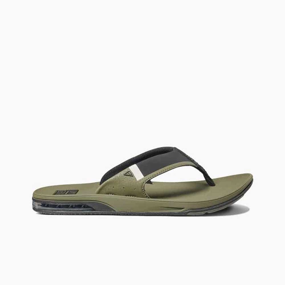 Reef Reef Fanning Low RF0A3KIHOLI slippers Reef Fanning Low Olive RF0A3KIHOLI slippers online bestellen bij Kathmandu Outdoor & Travel