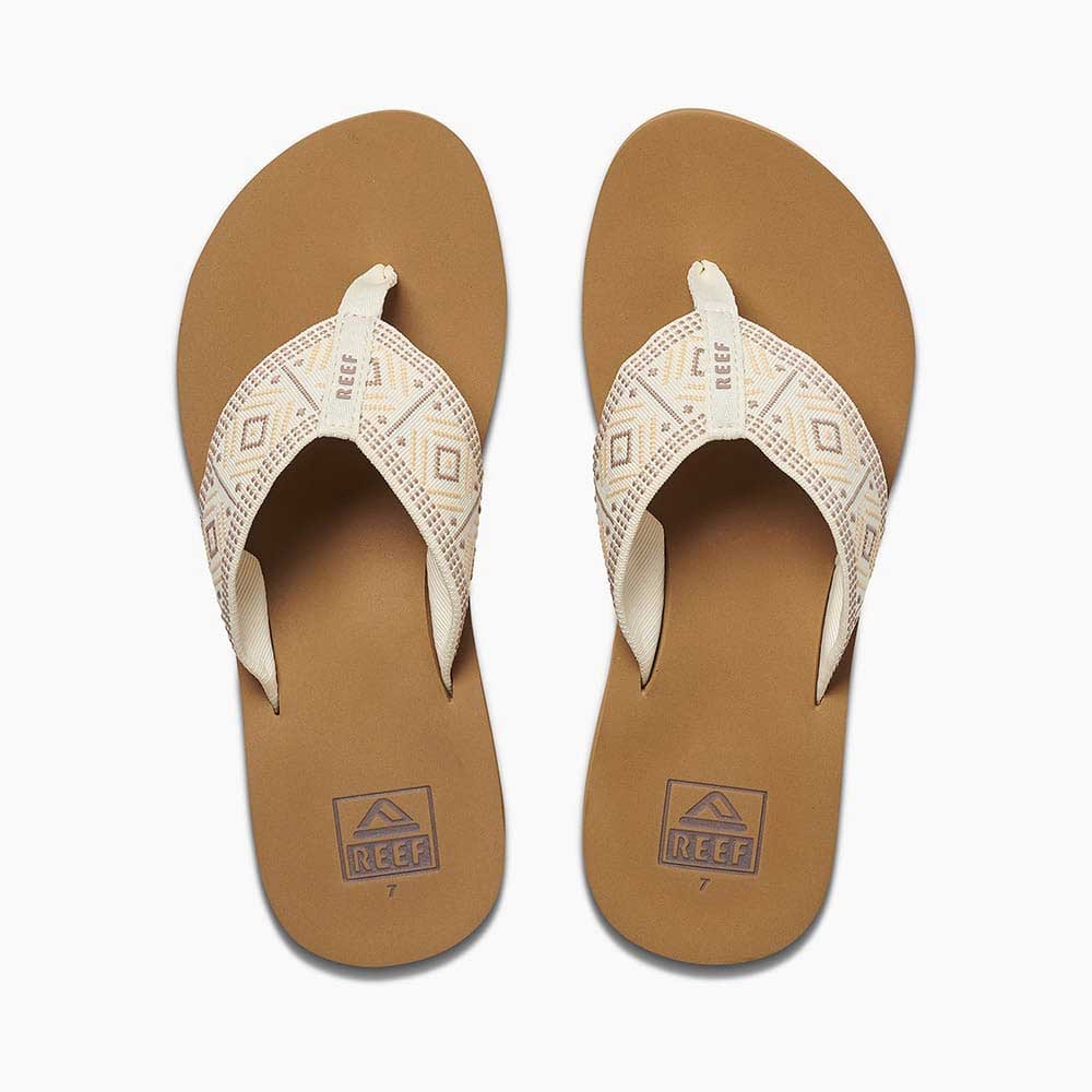Reef Reef Spring Woven Women's RF0A3VDWVIW slippers Reef Spring Woven Women's Vintage White RF0A3VDWVIW slippers online bestellen bij Kathmandu Outdoor & Travel