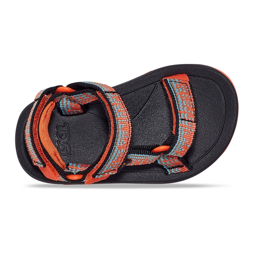 Teva Teva Hurricane XLT 2 Toddler 1019390T-ACBM sandalen Teva Hurricane XLT 2 Toddler Atmosphere Carrot/ Blue Mirage 1019390T-ACBM sandalen online bestellen bij Kathmandu Outdoor & Travel