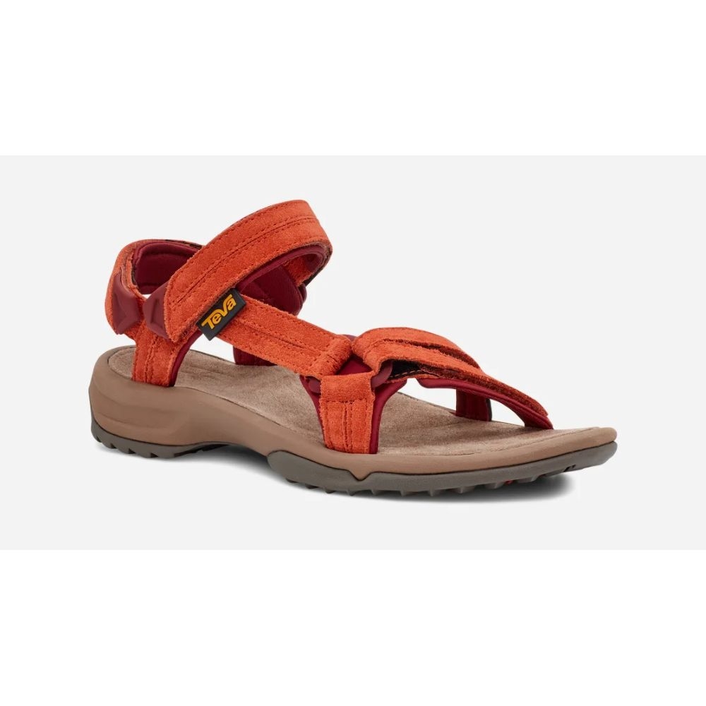 Teva Teva Terra Fi Lite Suede Women's 1124035-LNG sandalen Teva Terra Fi Lite Suede Women's Languostino 1124035-LNG sandalen online bestellen bij Kathmandu Outdoor & Travel