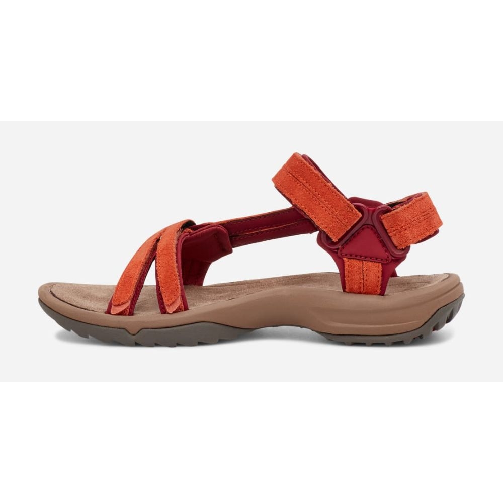 Teva Teva Terra Fi Lite Suede Women's 1124035-LNG sandalen Teva Terra Fi Lite Suede Women's Languostino 1124035-LNG sandalen online bestellen bij Kathmandu Outdoor & Travel