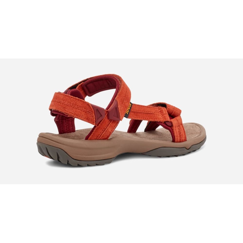 Teva Teva Terra Fi Lite Suede Women's 1124035-LNG sandalen Teva Terra Fi Lite Suede Women's Languostino 1124035-LNG sandalen online bestellen bij Kathmandu Outdoor & Travel