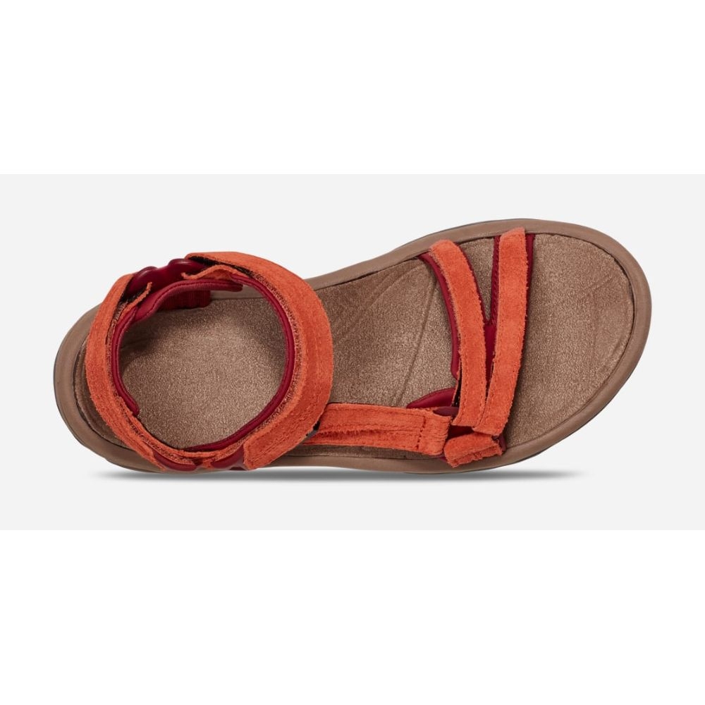 Teva Teva Terra Fi Lite Suede Women's 1124035-LNG sandalen Teva Terra Fi Lite Suede Women's Languostino 1124035-LNG sandalen online bestellen bij Kathmandu Outdoor & Travel