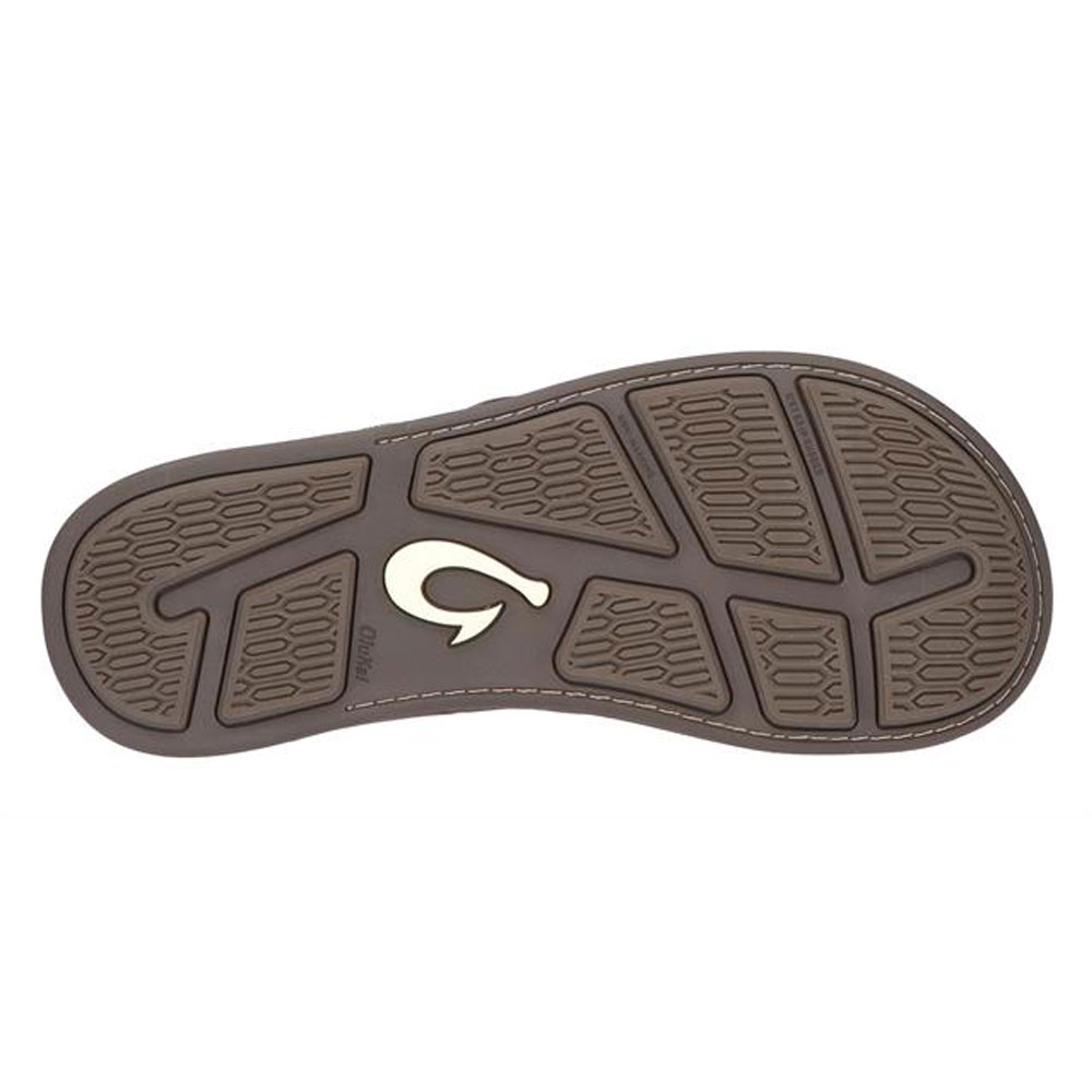 Olukai Tuahine Dk Wood/Dk Wood 10465-6363 slippers online bestellen bij Kathmandu Outdoor & Travel