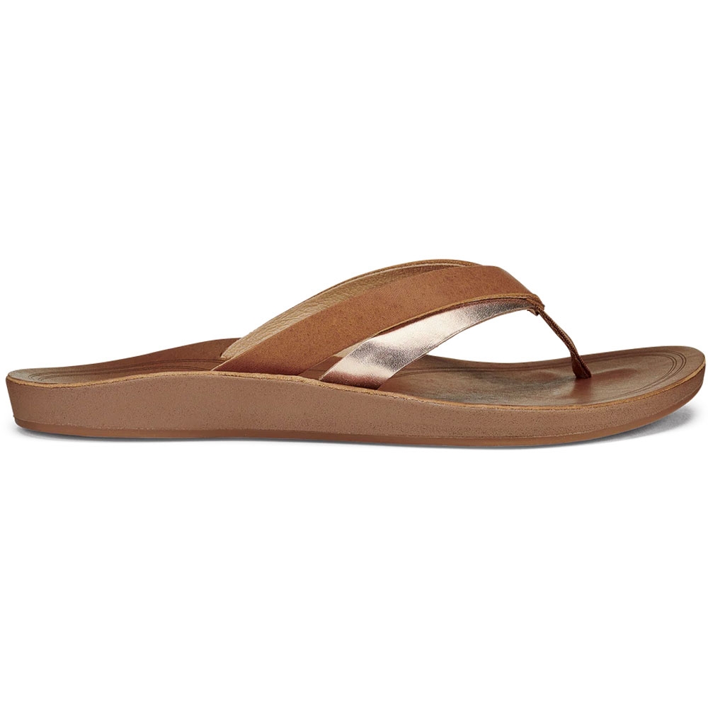 Olukai Olukai Kaekae Women's 20374-FMFA slippers Olukai Kaekae Women's Sahara/Bubbly 20374-FMFA slippers online bestellen bij Kathmandu Outdoor & Travel