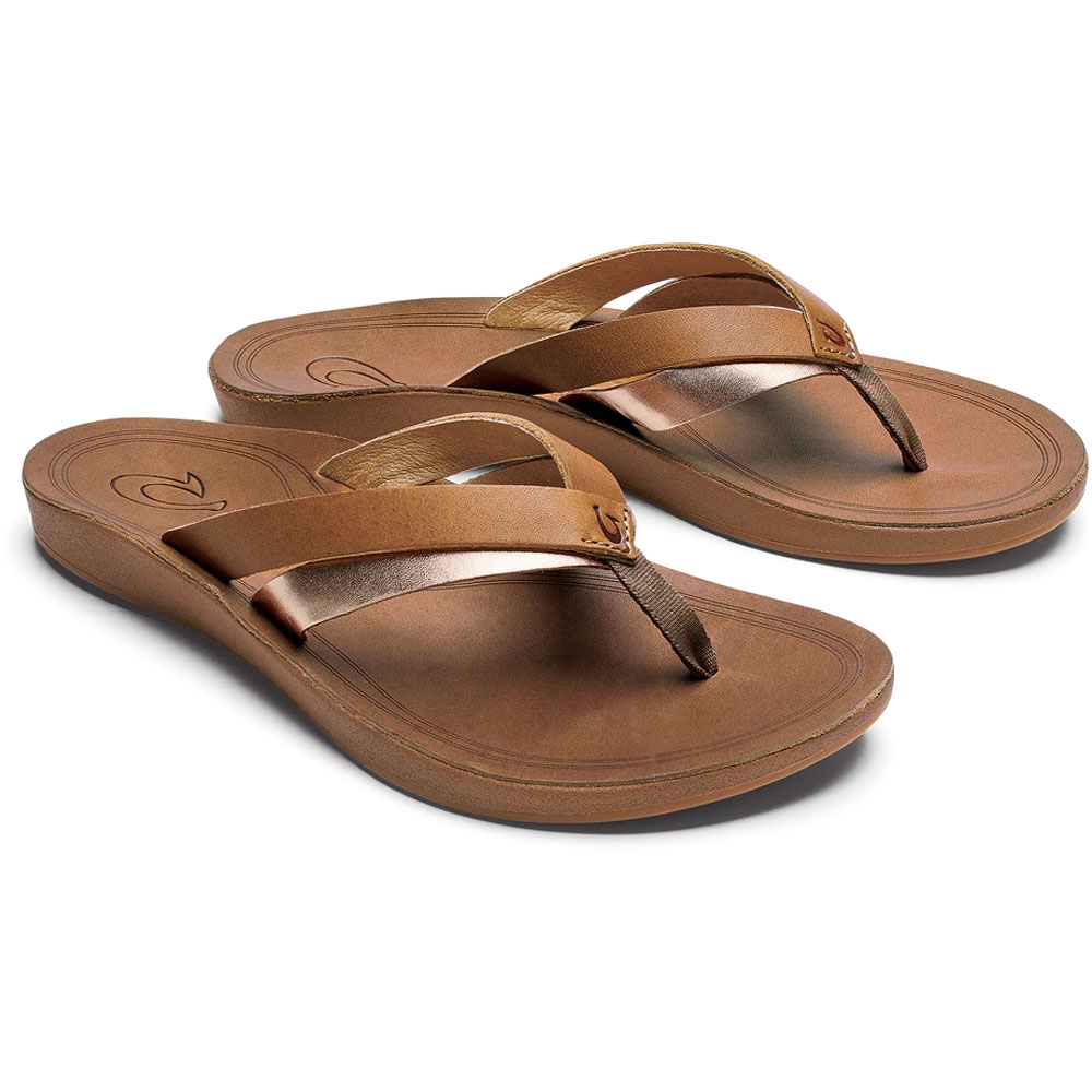 Olukai Olukai Kaekae Women's 20374-FMFA slippers Olukai Kaekae Women's Sahara/Bubbly 20374-FMFA slippers online bestellen bij Kathmandu Outdoor & Travel