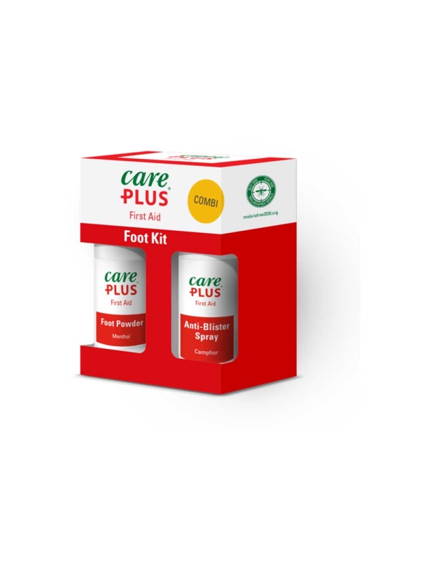 Care Plus  First Aid Foot Kit Rood 