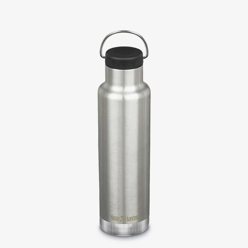 Klean Kanteen Klean Kanteen Isolatiefles Classic met ringdop 592ml/20oz 1008456 drinkflessen en thermosflessen Klean Kanteen Isolatiefles Classic met ringdop 592ml/20oz brushed stainless 1008456 drinkflessen en thermosflessen online bestellen bij Kathmandu Outdoor & Travel