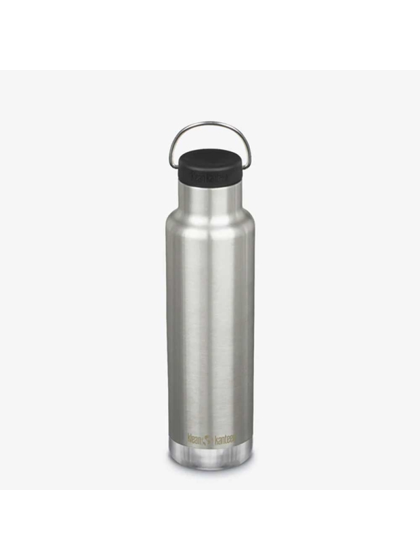 Klean Kanteen  Isolatiefles Classic met ringdop 592ml/20oz brushed stainless 