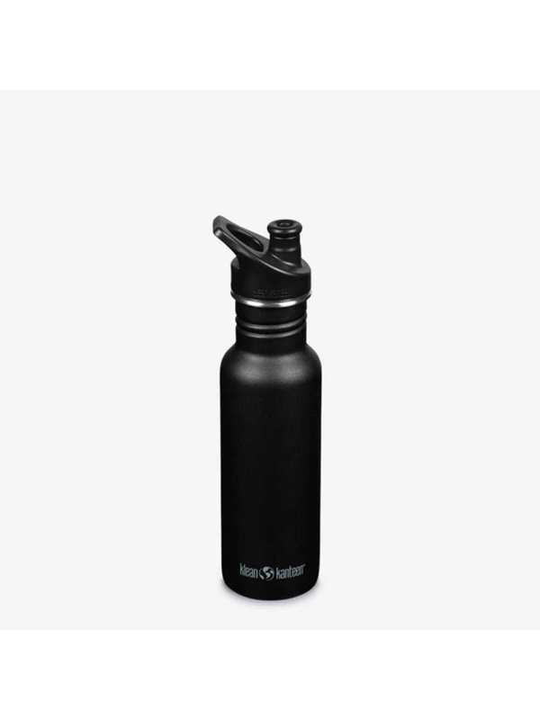 Klean Kanteen Drinkfles Classic Narrow met sportdop 532ml/18oz black Klean Kanteen Drinkfles Classic Narrow met sportdop 532ml/18oz black