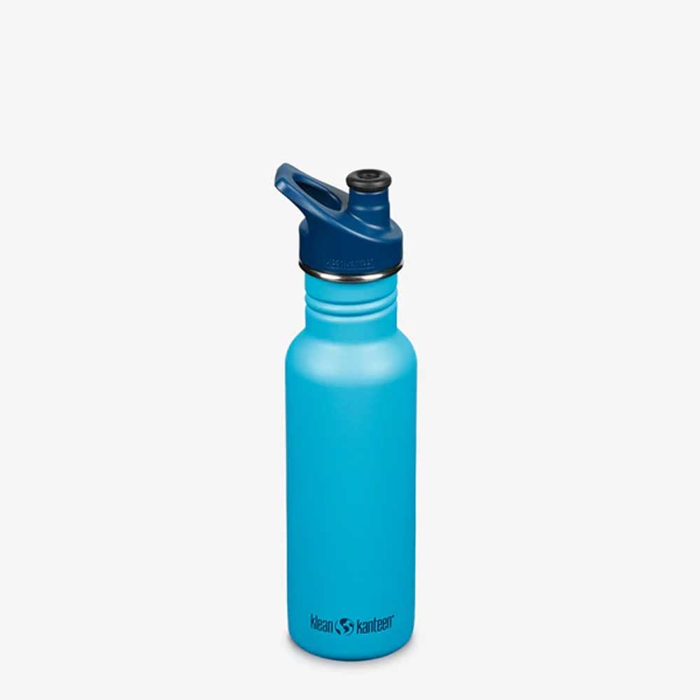 Klean Kanteen Drinkfles Classic Narrow met sportdop 532ml/18oz hawaiian ocean 1008434 drinkflessen en thermosflessen online bestellen bij Kathmandu Outdoor & Travel