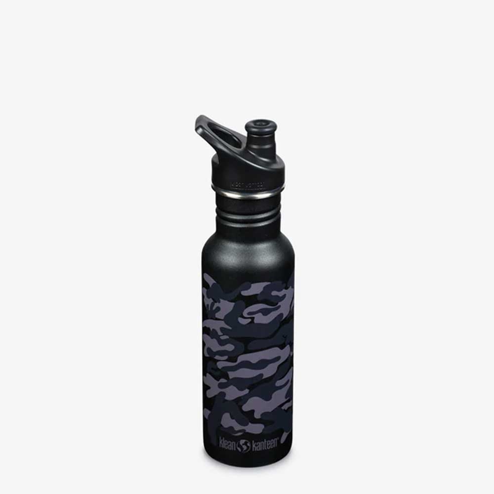 Klean Kanteen Klean Kanteen Drinkfles Classic Narrow met sportdop 532ml/18oz 1008924 drinkflessen en thermosflessen Klean Kanteen Drinkfles Classic Narrow met sportdop 532ml/18oz black camo 1008924 drinkflessen en thermosflessen online bestellen bij Kathmandu Outdoor & Travel